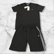 Completo Lacoste Monogram Nero