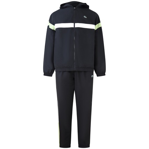 Lacoste completo tuta nero - lacoste,
