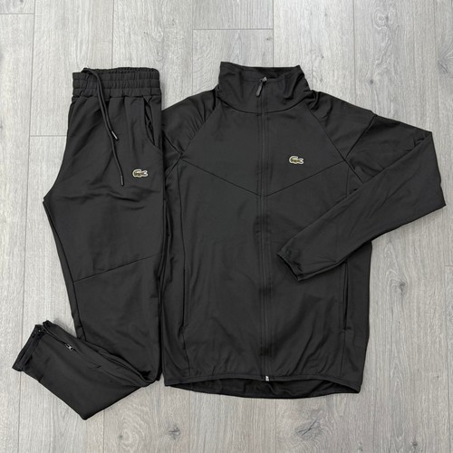 Lacoste tuta uomo nera pezzi - uomo, 2