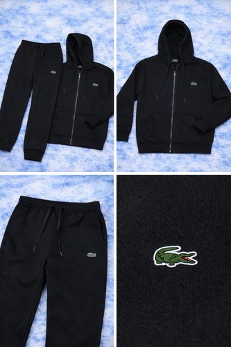 Tuta lacoste nera - tuta,