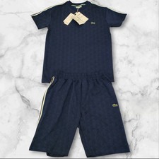 Completo Lacoste Monogram Blu