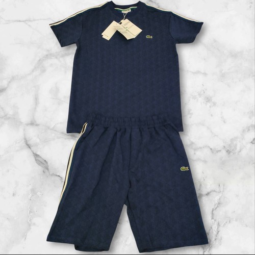 Completo lacoste monogram blu - lacoste,