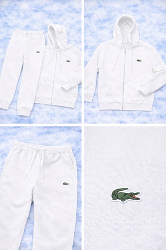 Tuta lacoste bianca - lacoste,