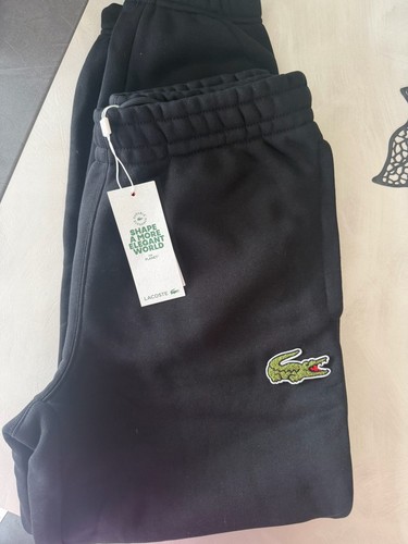 Tuta lacoste unisex nera - lacoste,